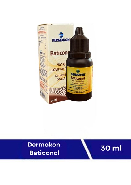 Baticonol Povidon Iyot %10 Antiseptik Çözelti 30 ml