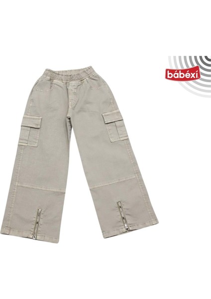 400320 Pdf Kız Pantolon 12Y,11Y,13Y,14Y,15Y - Bej - 14-15 Yaş