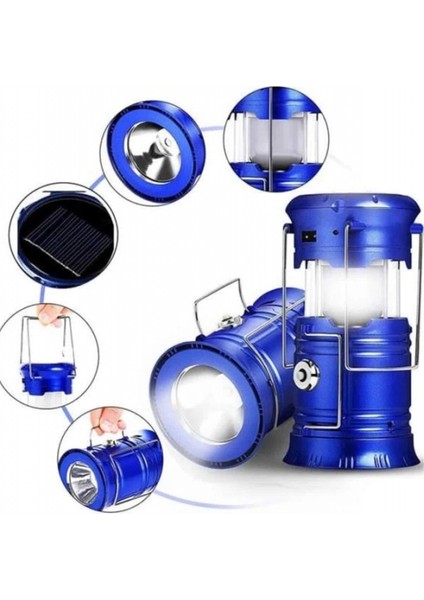 Kamp Lambası El Feneri Askılı Büyük Boy USB Şarjlı Işıldak indirimleri