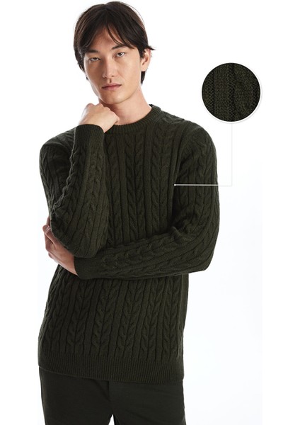 Yeni Sezon Bisiklet Yaka Erkek Triko Kazak