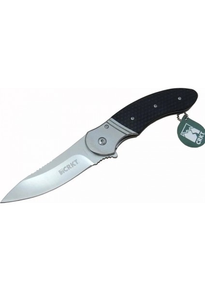 Eco Lounge Crkt Hotenanny K 300 Kxp Kamp Çakı 23 cm - Kaymaz Sap, Otomatik, Kılıflı