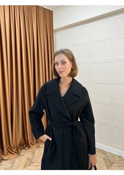 5508 Stilife Geniş Yakalı Kaban modelleri