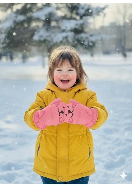 Kitti 420-11 1-3 Yaş Kar Kayak Eldiveni