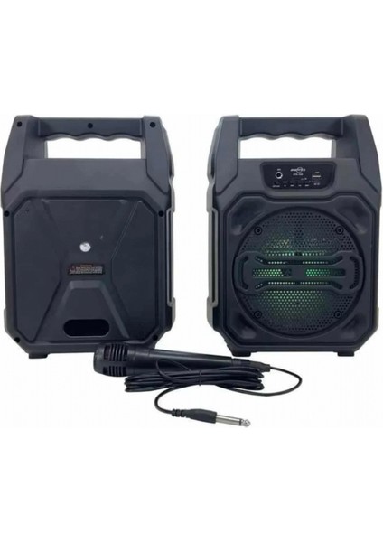 Karaoke Mikrofonlu Fm Radyolu Bluetooth Hoparlör Yüksek Ses Kaliteli modelleri