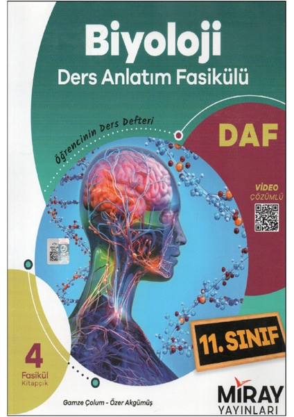 Miray 11. Sınıf Biyoloji Daf Ders Anlatım Fasikülü