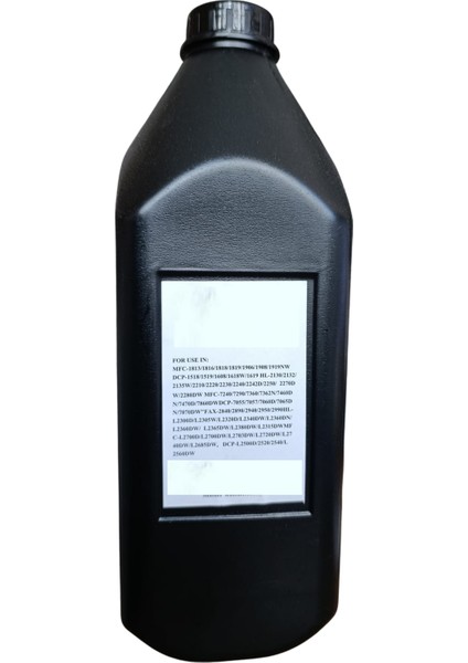HL‑L2460DN, HL‑L2461DN, HL‑L2442DW Yazıcı Uyumlu 1 Kilogram Toner Tozu modelleri