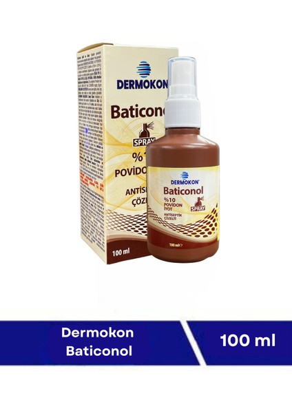 Baticonol Povidon Iyot %10 Antiseptik Spray Çözelti 100 ml