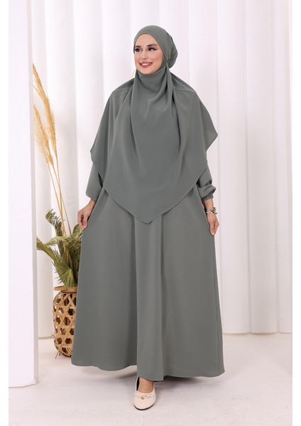 Sufleli Elbise Takım 6044 Mint