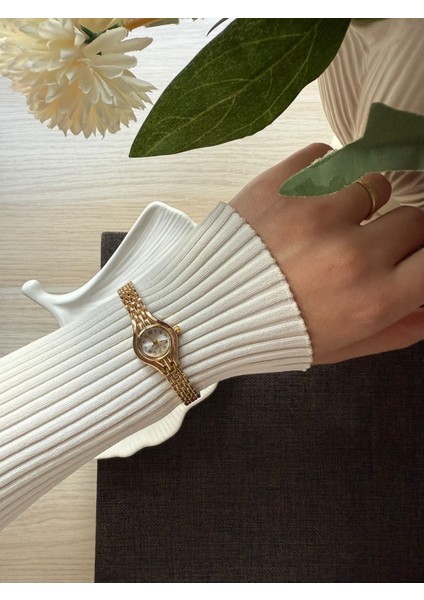 Retro Minimal Metal Kordon Vintage Kadın Kol Saati Minik fiyatları