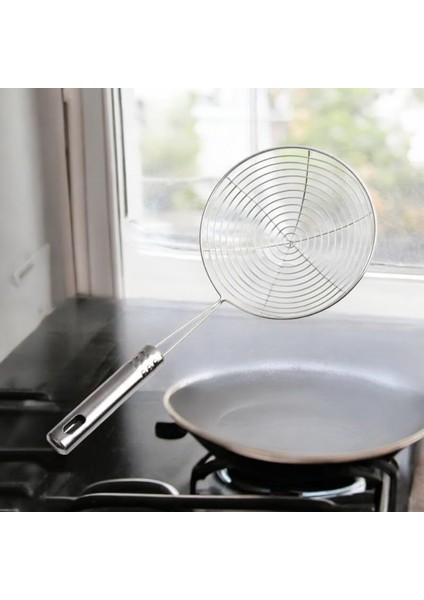 Metal Kevgir, Kızartma Haşlama Süzgeci (Orta Boy) fiyatları