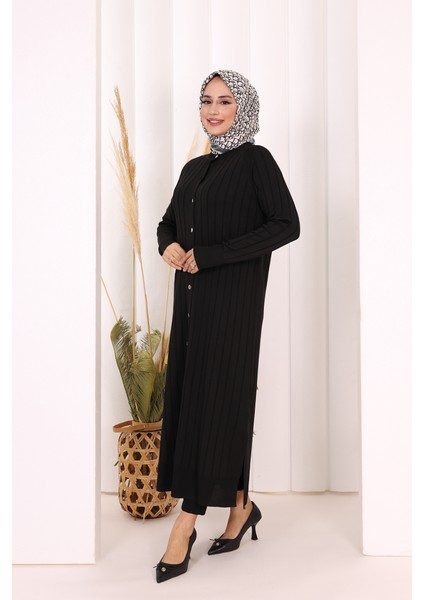 Merserize Hırka 18198 Siyah modelleri