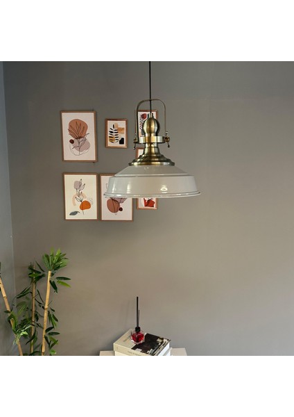 Carmelo Gri Renk Asaletli Tekli Avize Eskitme Başlık Sarkıt Lamba Salon Aydınlatma modelleri