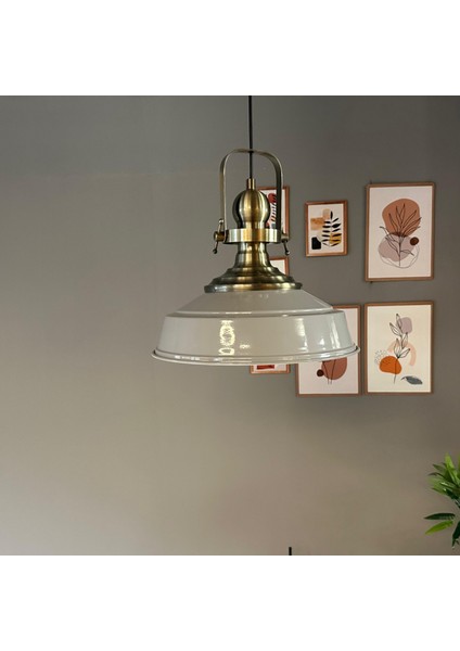 Carmelo Gri Renk Asaletli Tekli Avize Eskitme Başlık Sarkıt Lamba Salon Aydınlatma fırsatları