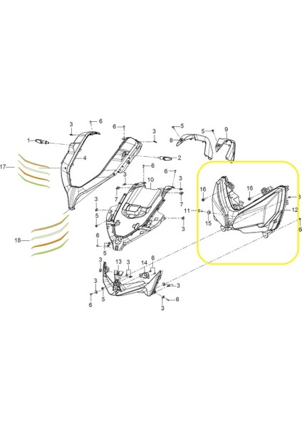 ADV125 Ön Far LED modelleri