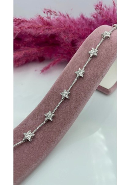 Yıldız Bileklik 925 Ayar Gümüş