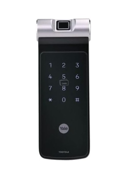 Ydd 724A Parmak Izli - Şifreli Akıllı Gömme Ahşap Kapı Kilidi