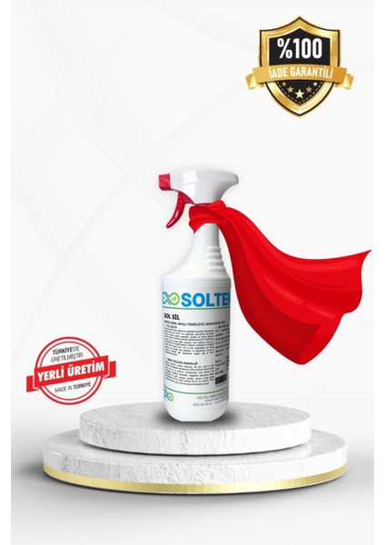 Mucize Genel Amaçlı Temizleyici Limon Esintili Sprey - Sol Sil- 1kg -Soltek Kimya fiyatları