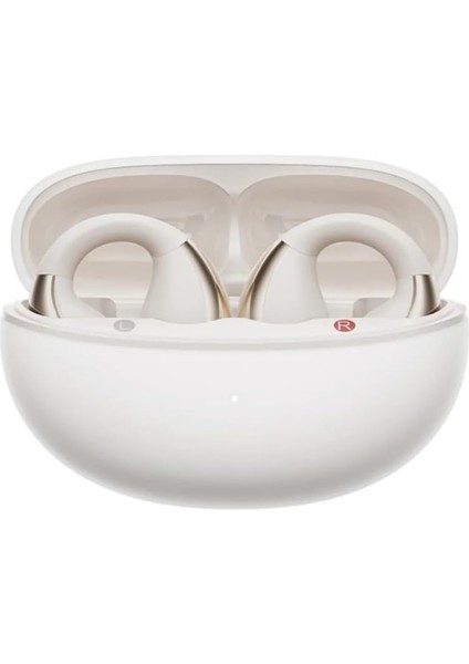 C30 (QT33) Kablosuz Küpe Kulaklık 4 Mikrofon Enc Ipx5 5.4 Beyaz
