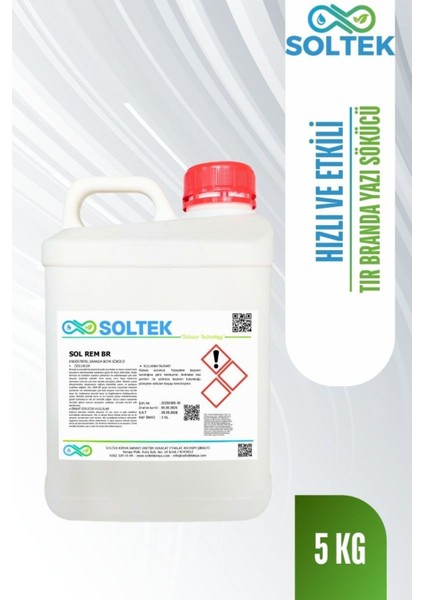 En Güçlü Tır Branda Boya Sökücü 5kg