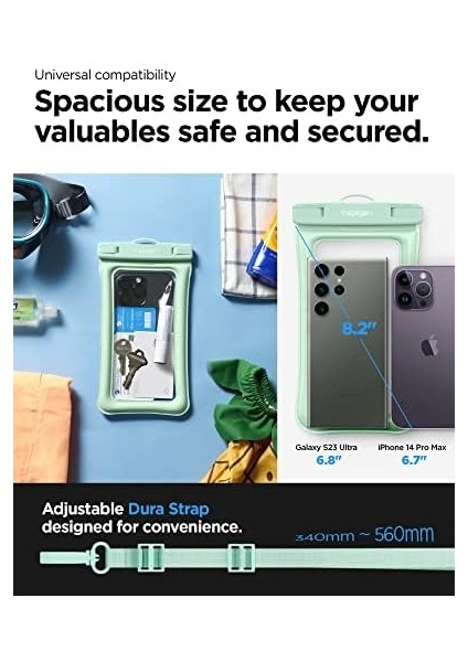 Shield Floating Waterproof Ipx8 Sertifikalı Su Geçirmez Yüzer Kılıf (2 Adet) A610 Mint - ACS06019 modelleri