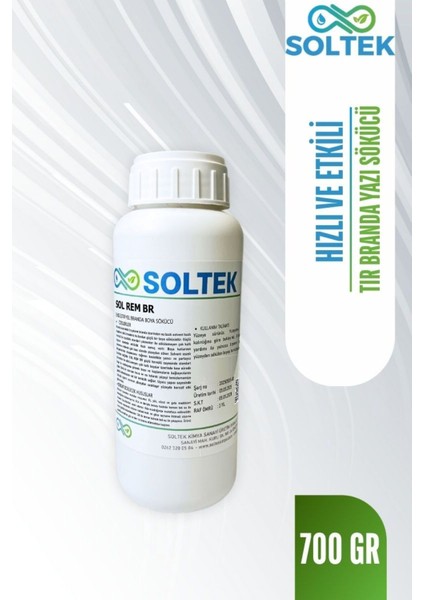 En Güçlü Tır Branda Boya Sökücü 700GR