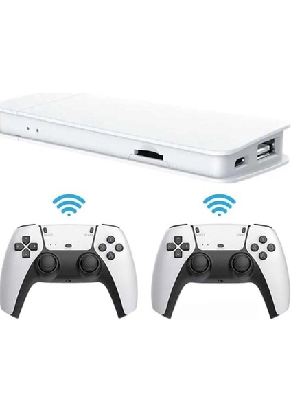 3D Çift Oyun Kollu 4K Hd Ekran Nostaljik 20.000 Oyunlu Beyaz Game Box - CHT7030-2325 indirimleri