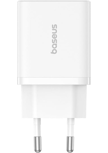 Cube C+U 20W Şarj Cihazı-Beyaz