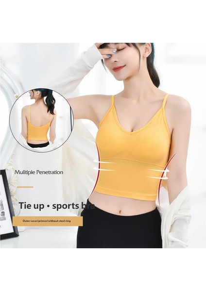 Kadın Ince Askılı Crop Atlet – Soft Dokulu Rahat Bralet Üst W1011 fiyatları