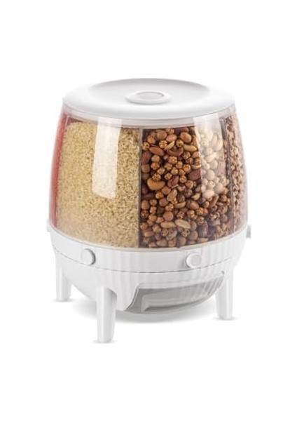 Life 6 Bölmeli 360 Derece Dönebilen 6 Lt Bakliyat Organizeri MIT1038 modelleri