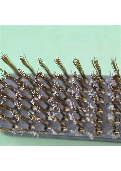 Metal Tel Fırça Plastik Saplı Pas Kir Sökme Temizleme Fırçası indirimleri