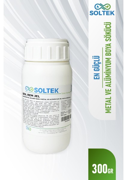 En Güçlü Boya Sökücü &boya Çıkarıcı - Sol Rem Jel 300ML