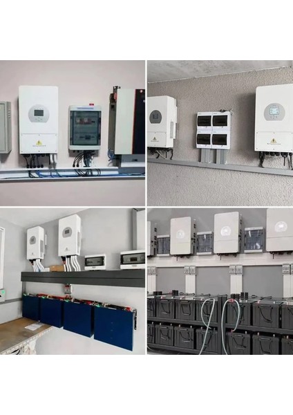 12 Kw Üç Faz Hibrit Invertör-Lv - SUN-12K-HYBRID Three Phase-Lv modelleri