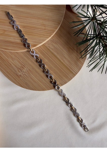 Sonsuzluk Taşlı Zirkon Bileklik