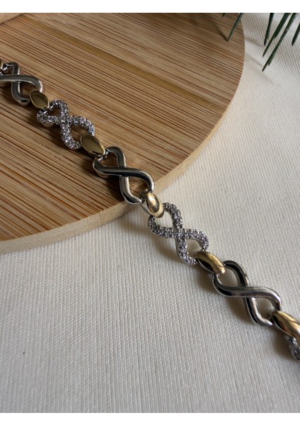 Sonsuzluk Taşlı Zirkon Bileklik fiyatları