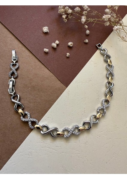 Sonsuzluk Taşlı Zirkon Bileklik modelleri