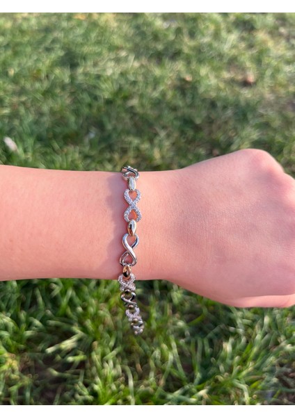 Sonsuzluk Taşlı Zirkon Bileklik fırsatları