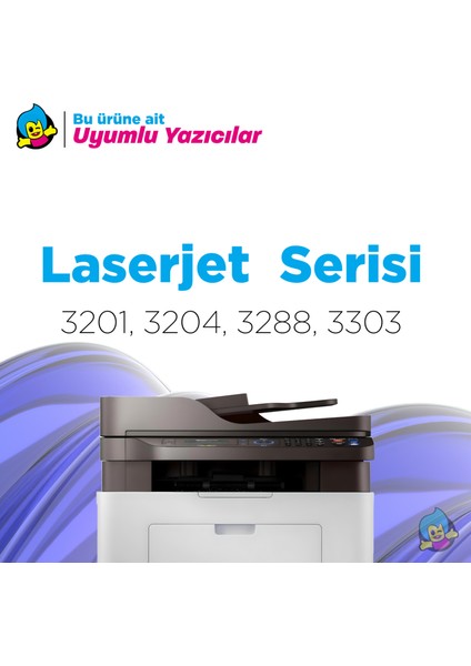 Hp Laserjet Pro 3288 Muadil Toner Takımı Çipli / 222A - W2220A Siyah - Mavi - Sarı - Kırmızı fiyatları