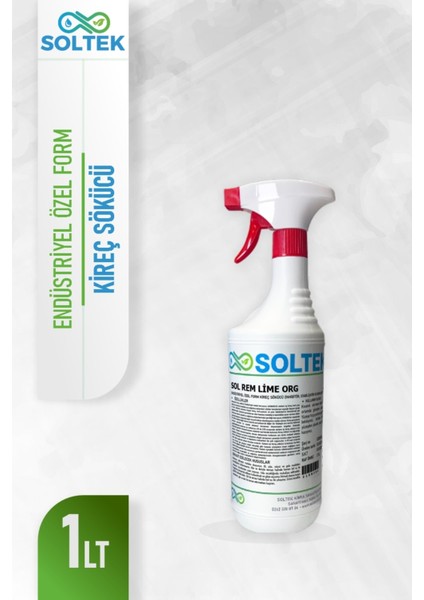 Kettle ve Çaydanlık Kireç Sökücü - Sol Rem Lime Org - 1 Lt .