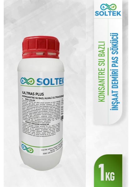 Konsantre Su Bazlı Alkali Ultrasonik Yıkama Kimyasalı- Ultras Plus 1kg