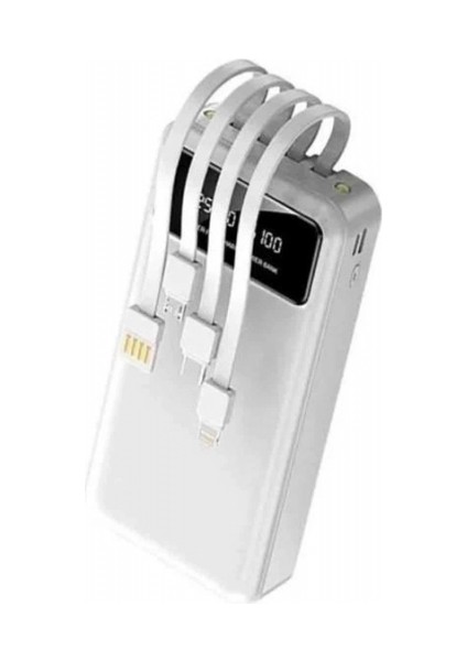 4 Çıkışlı 20.000 Mah Powerbank Taşınabilir Çoklu Giriş fırsatları