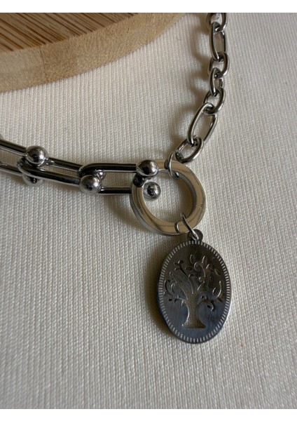Tree Charm Merge Zincir Bileklik fiyatları
