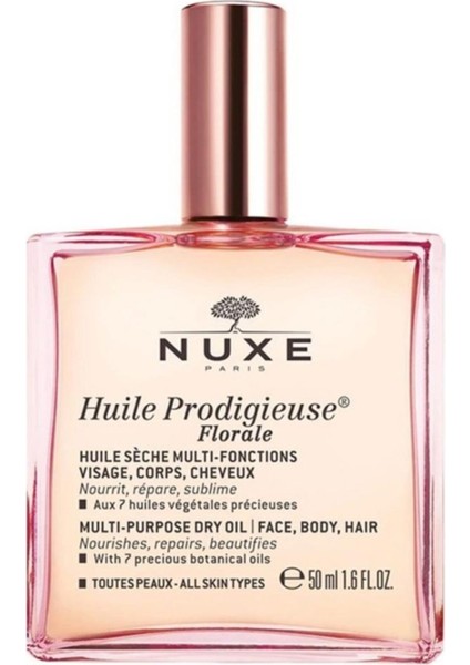 Huile Prodigieuse Floral Scent Pink Kuru Bakım Yağı 50 ml
