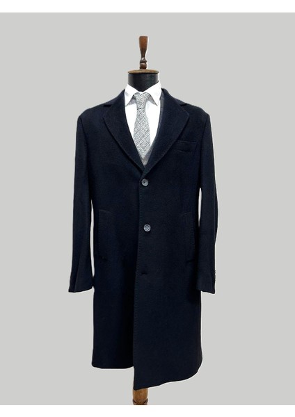 Siyah Sivri Yaka Uzun Erkek Kaban fiyatları