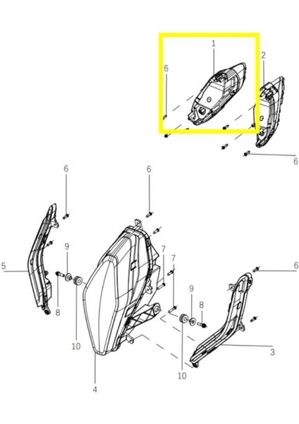 JEDI750 Arka Stop Lambası Sağ fiyatları