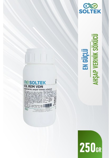 Ahşap Boya Sökücü Sol Rem Vdn 250ml