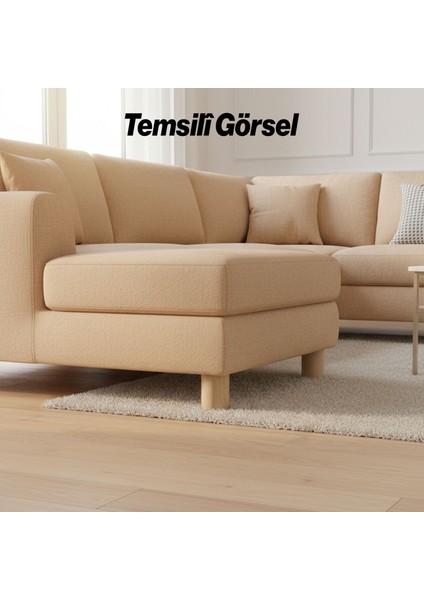 Doğal Ahşap 4 Adet Ayak Boyasız Ham Silindir Mobilya Koltuk Kanepe Ayağı Aparat Dahil Bohem 10 cm fiyatları