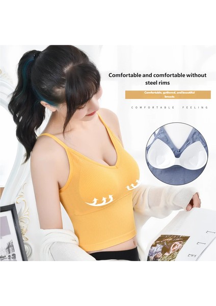 Kadın Ince Askılı Crop Atlet – Soft Dokulu Rahat Bralet Üst W1011 indirimleri