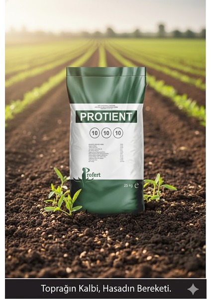 Protient 10-10-10 +10 So₃ Organomineral Granül Gübre (25 Kg) – Dengeli Npk + Sülfür Içeriği ile Yüksek Verim ve Toprak Canlılığı modelleri