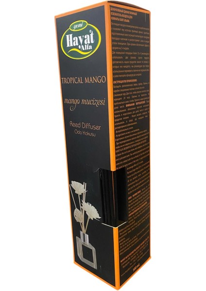 Tropical Mango Bambu Çubuklu Oda Kokusu