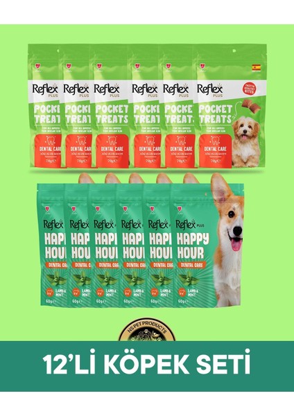Plus Pocket Treats-Happy Hour Köpek Maması 12'li Köpek Set - 2